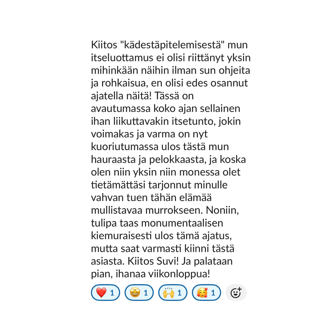 Intohiomo vapaa luomaan