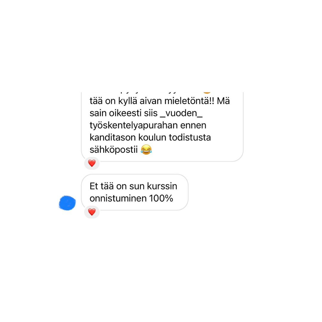 Intohiomo apuraha valmennus