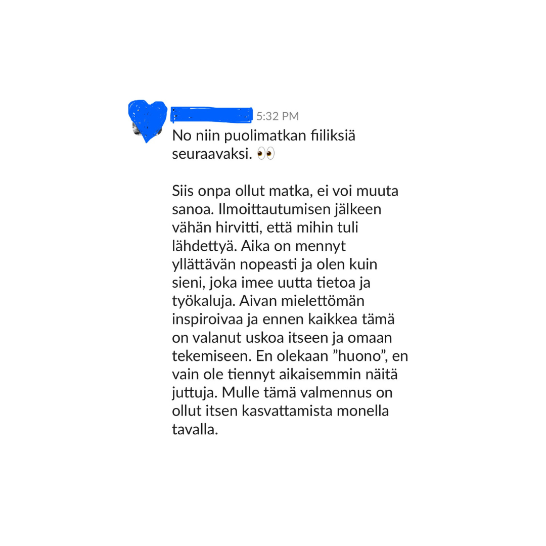 Intohiomo vapaa luomaan