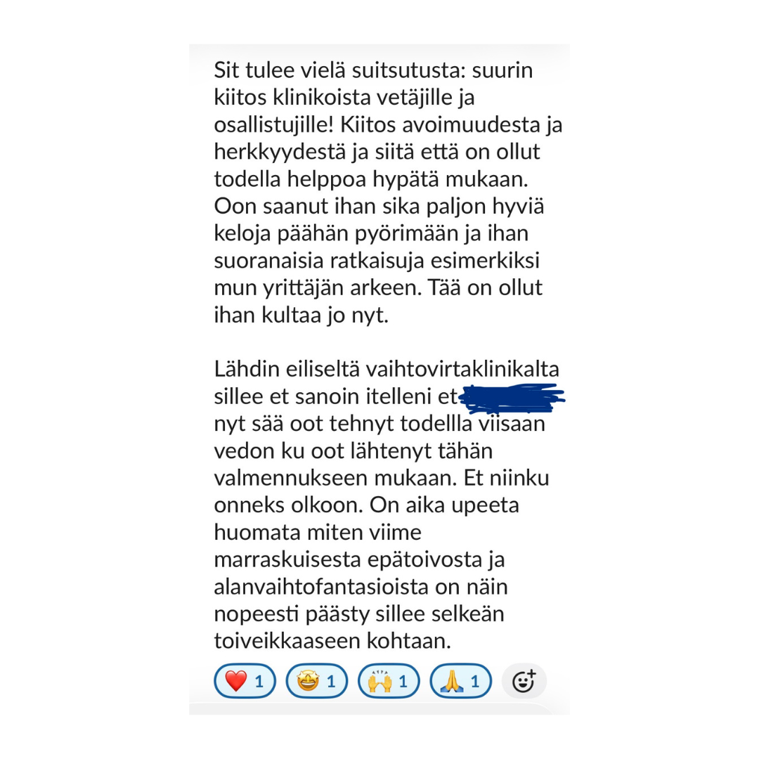 Intohiomo vapaa luomaan