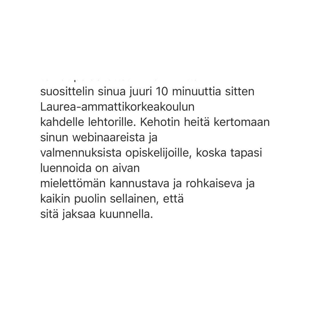 Intohiomo luento webinaari