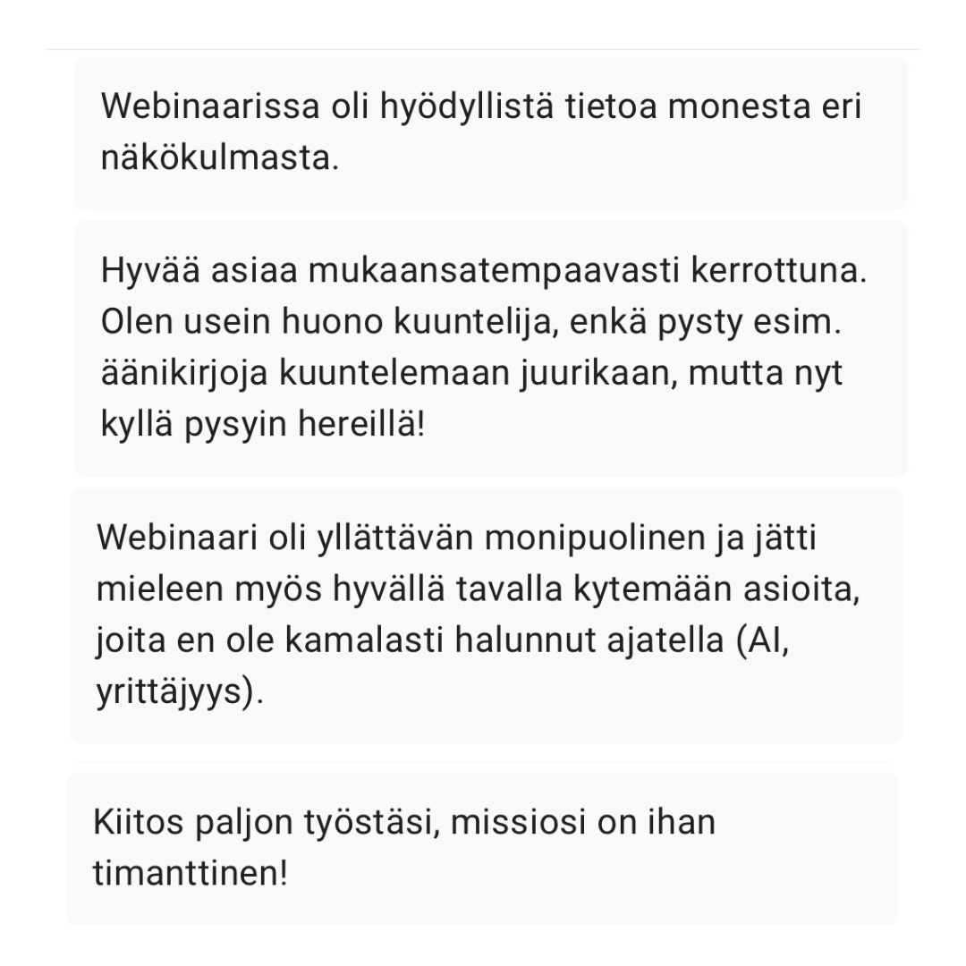 Intohiomo luento yrittäjyys