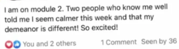 Testimonial screenshot