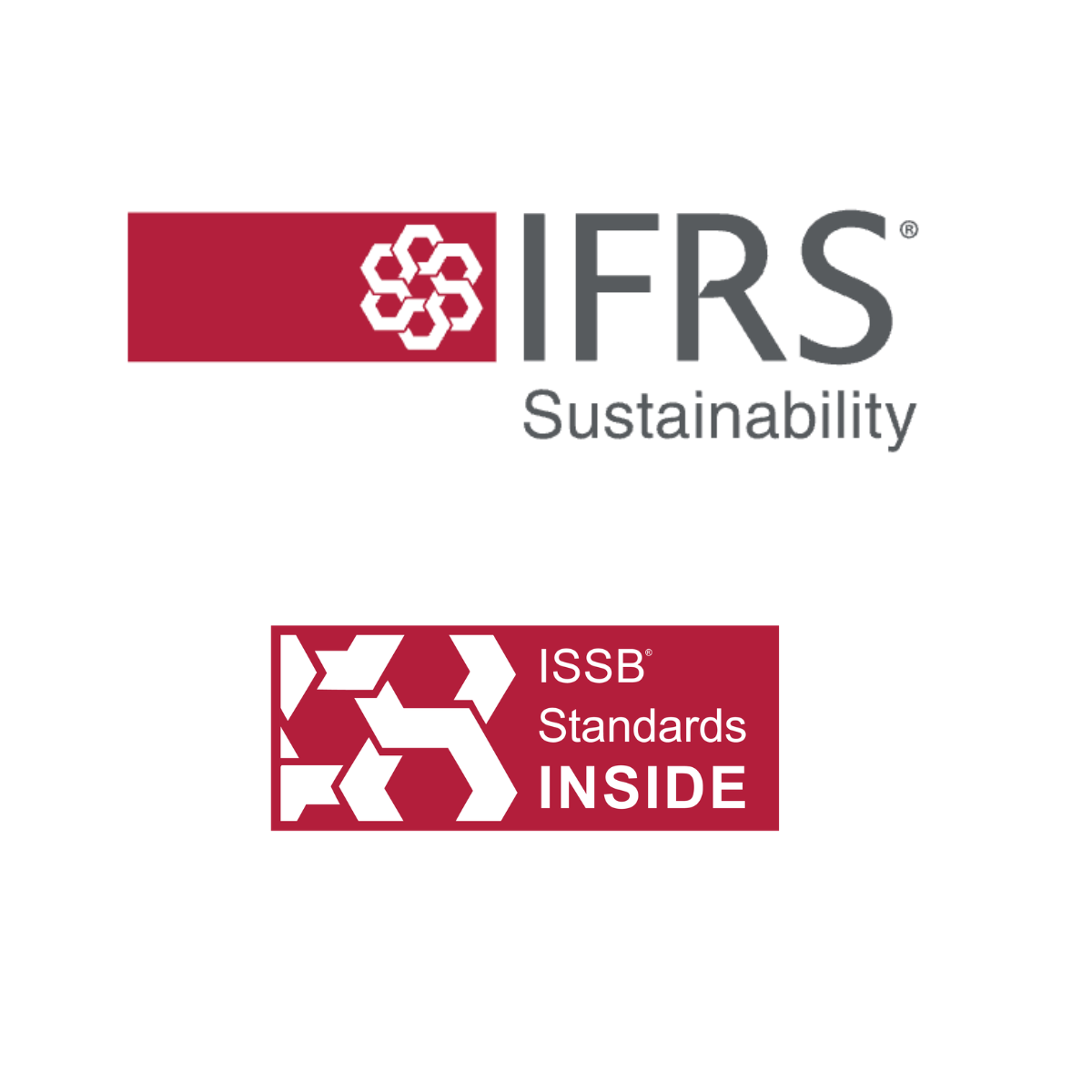 IFRS and ISSB Standards logo