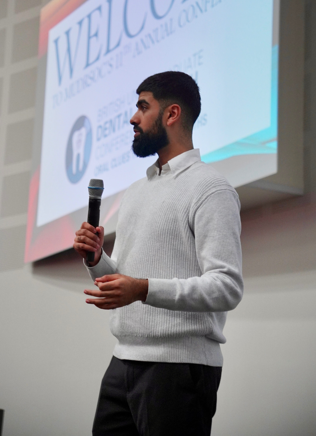 TFD Co-Founder at Conference