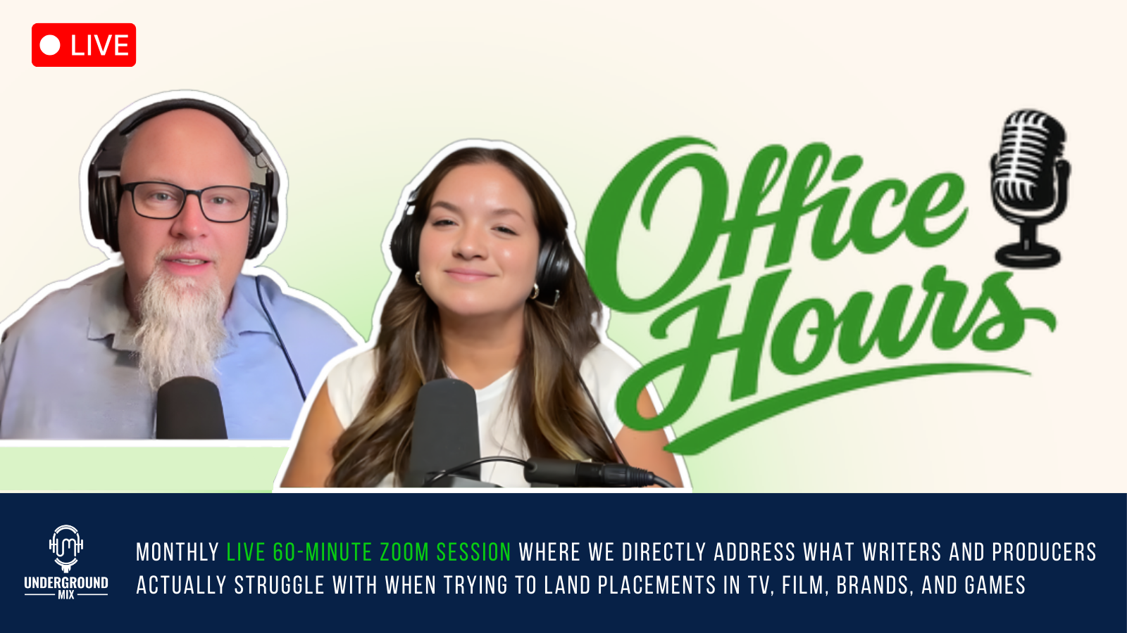 Underground Mix Office Hours