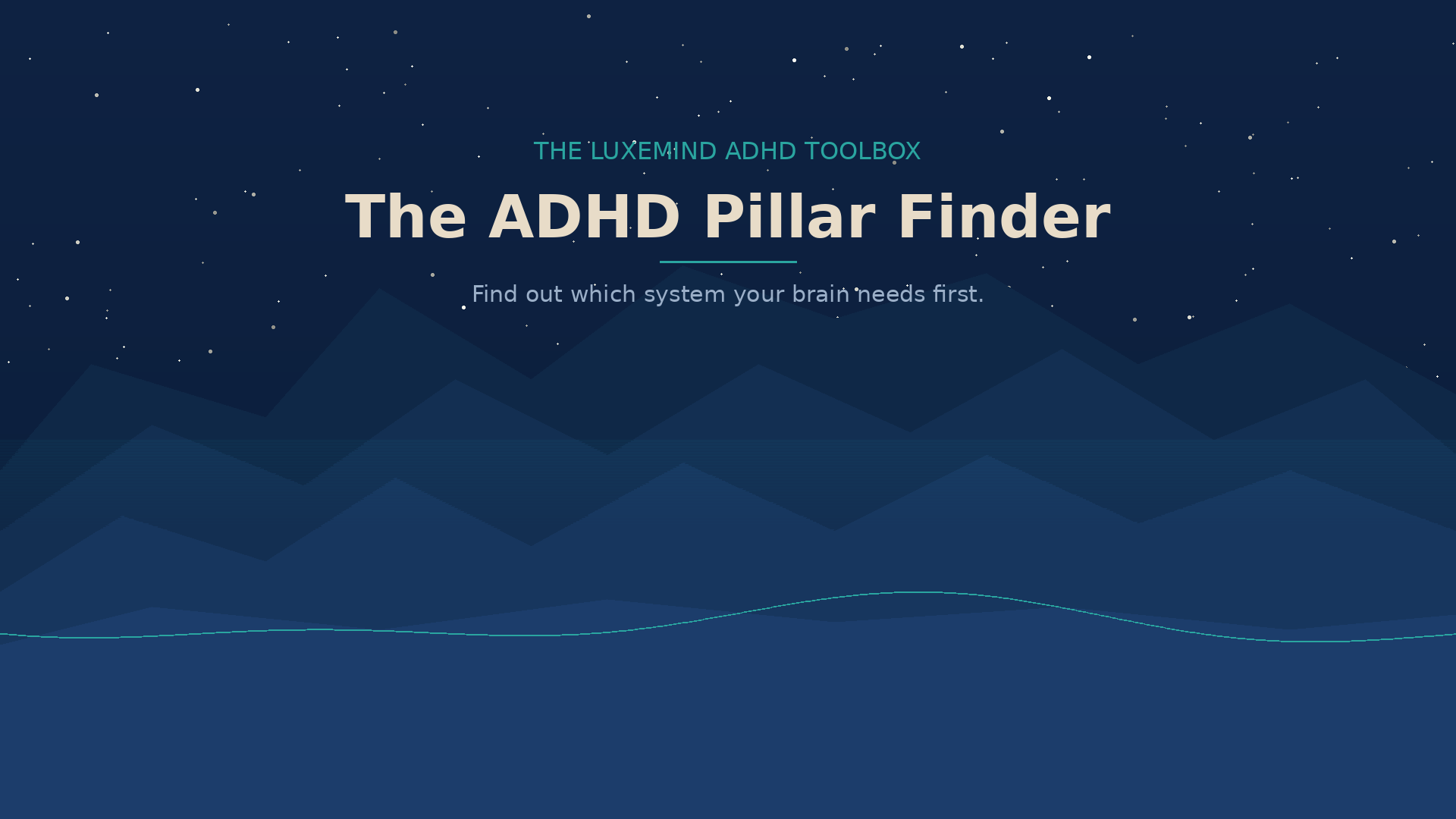 ADHD Pillar Finder quiz banner