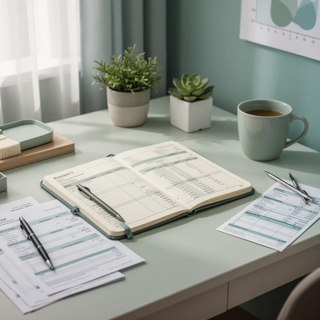 Calm workspace and clarity