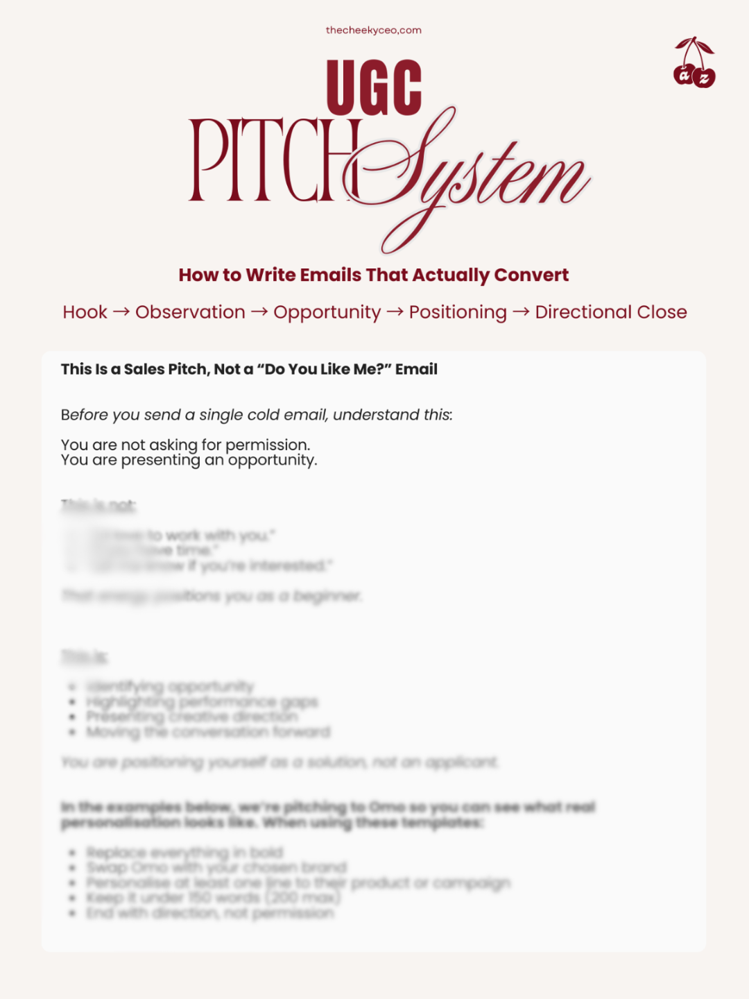 Pitch Email Templates preview