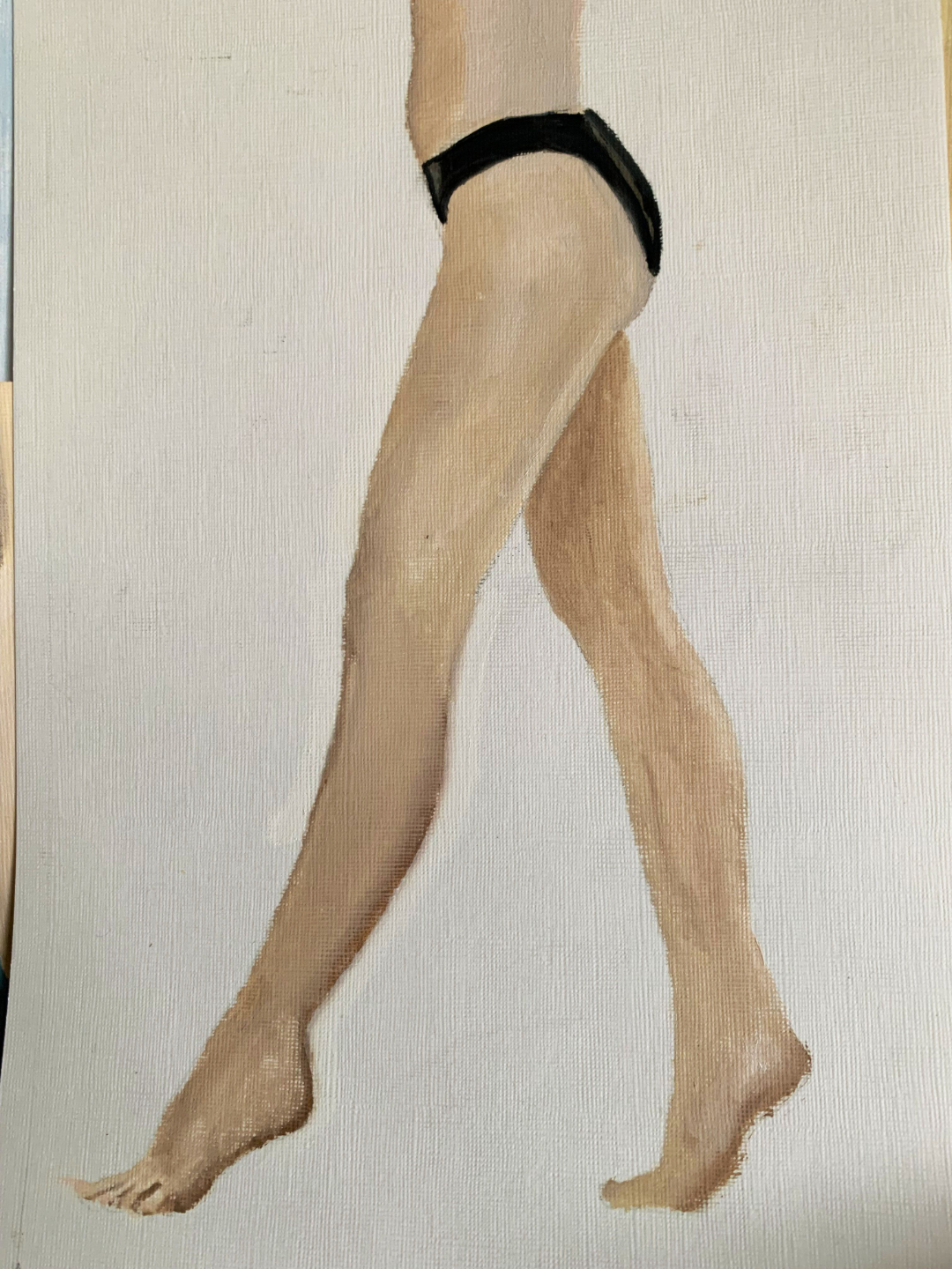 formation à la peinture à l'huile pour peindre le corps humain