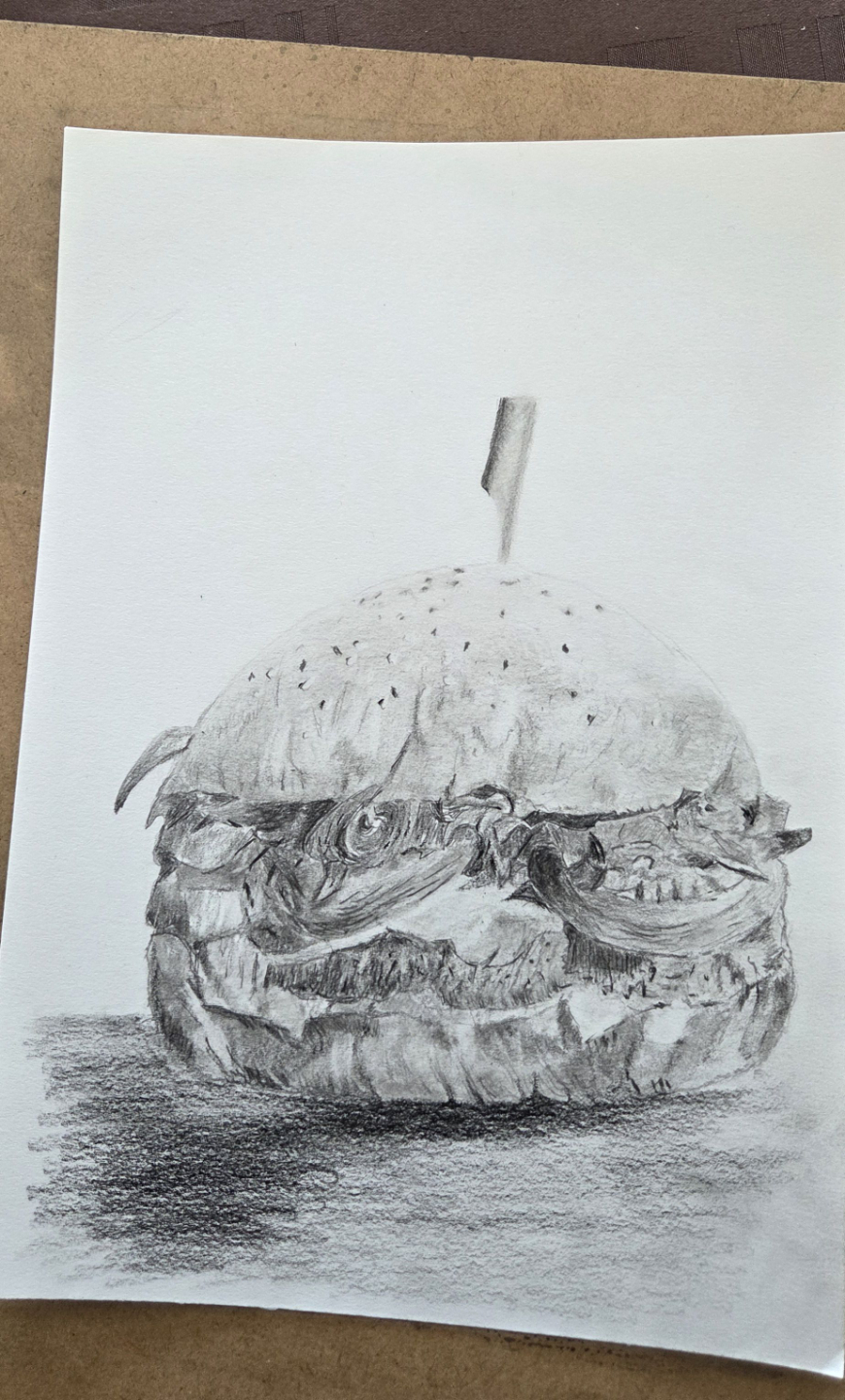 peinture à l'huile d'une rose peinte par un élève du cours de nature morte