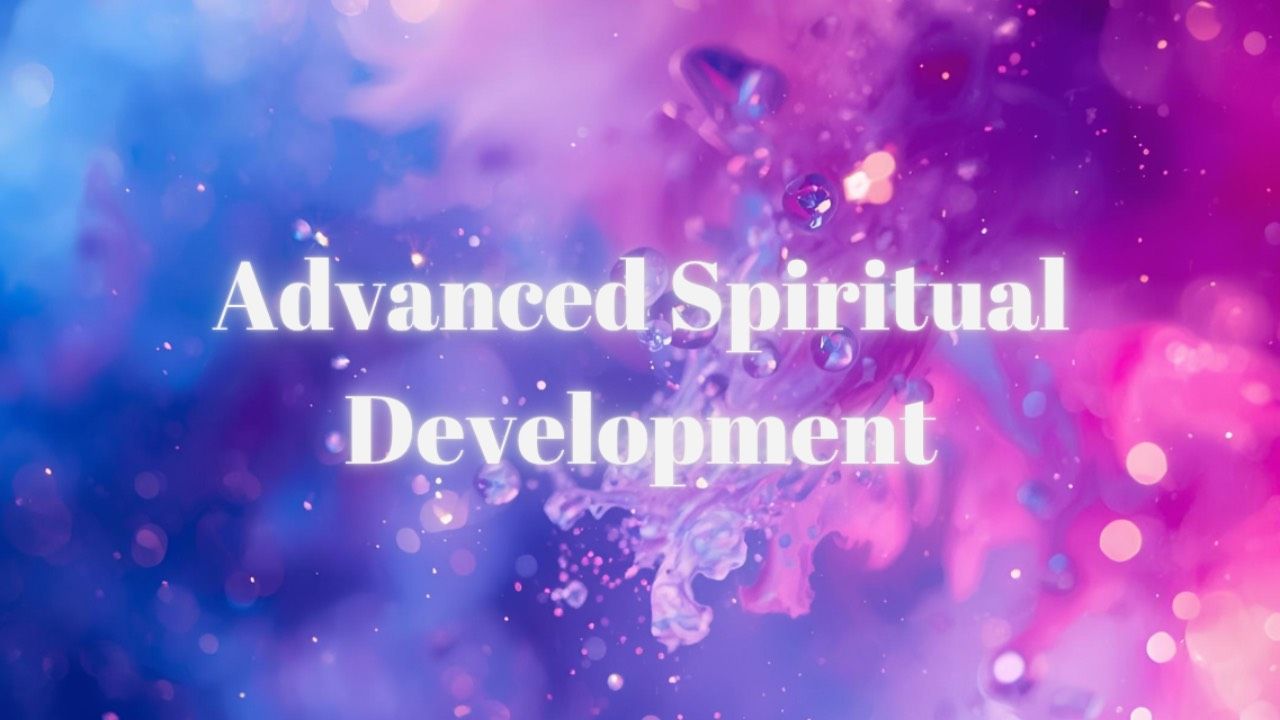 banner with spiritual foundation written on it