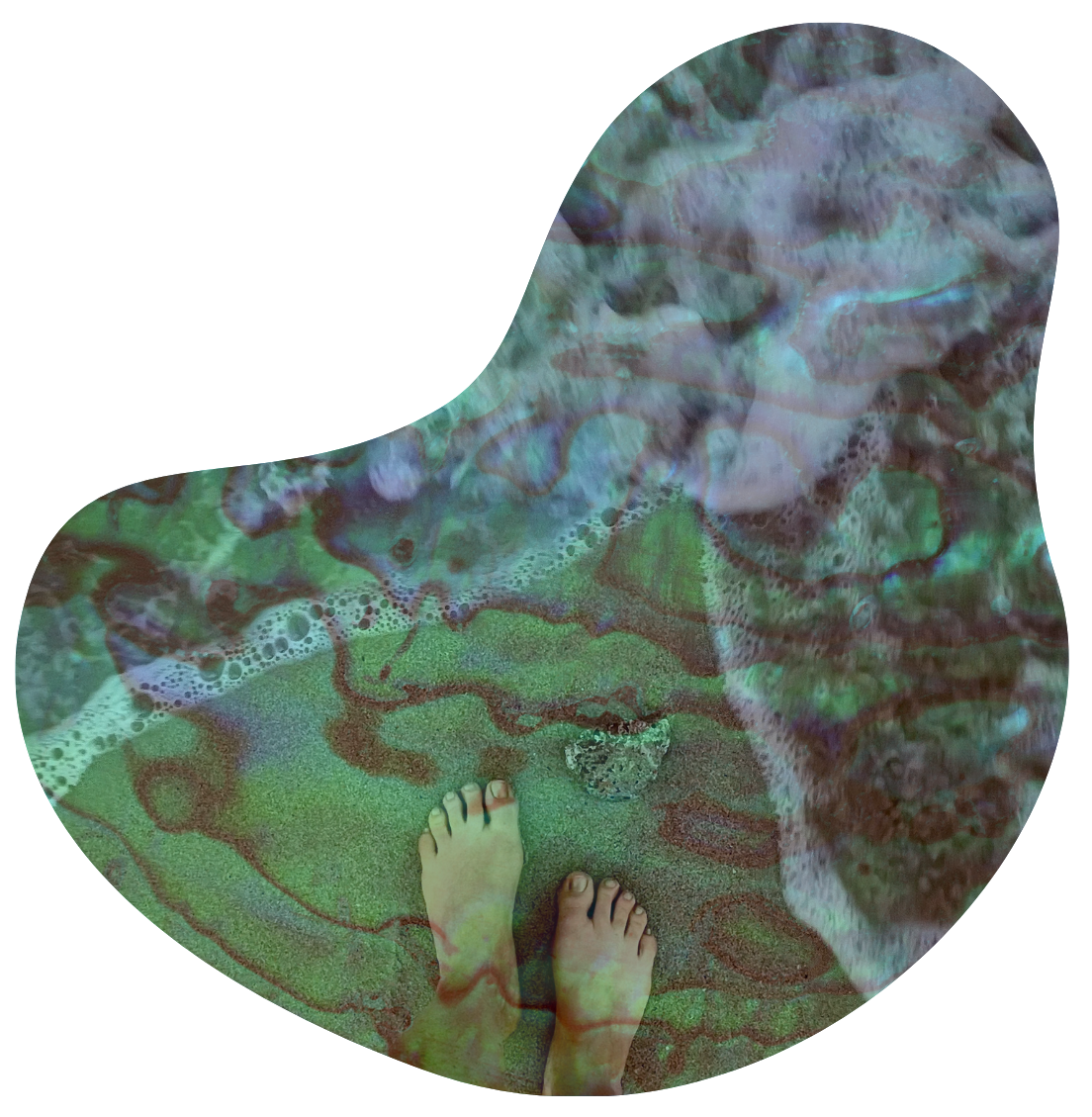 Image of hands in water