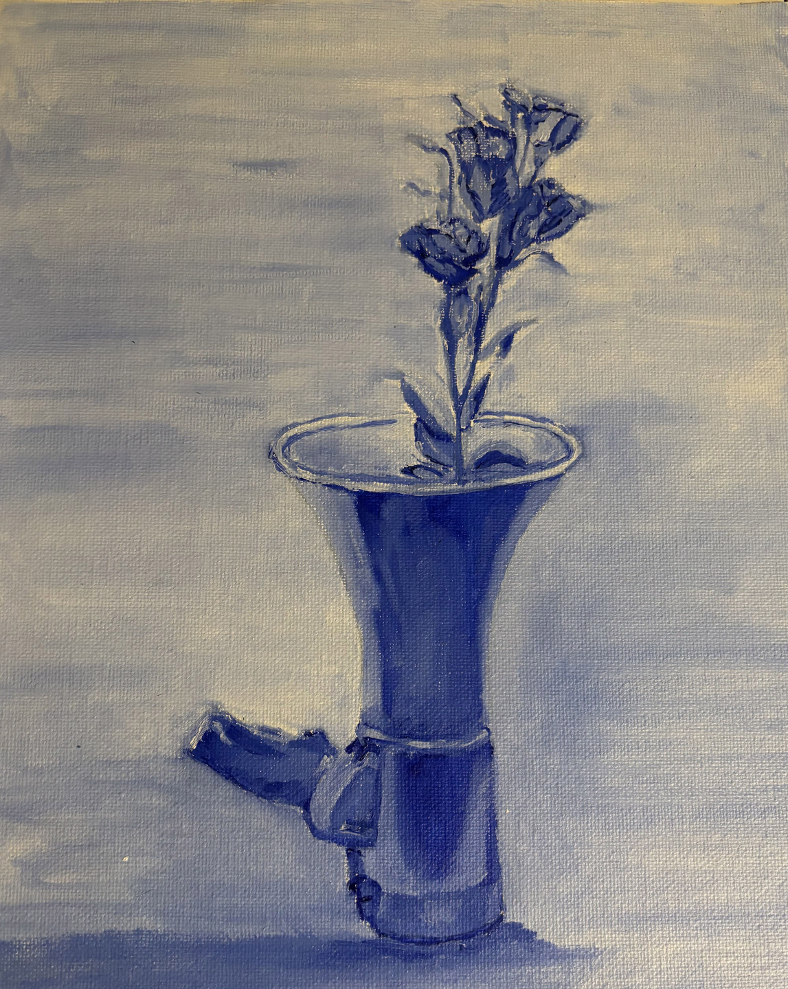 oil painting exercice for beginners