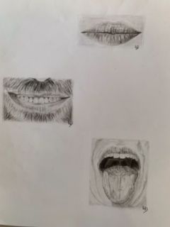 Student artwork created in online oil painting course for beginners