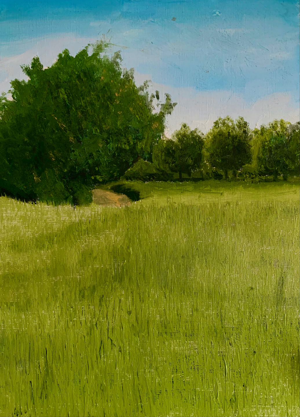 Architectural perspective study completed step by step