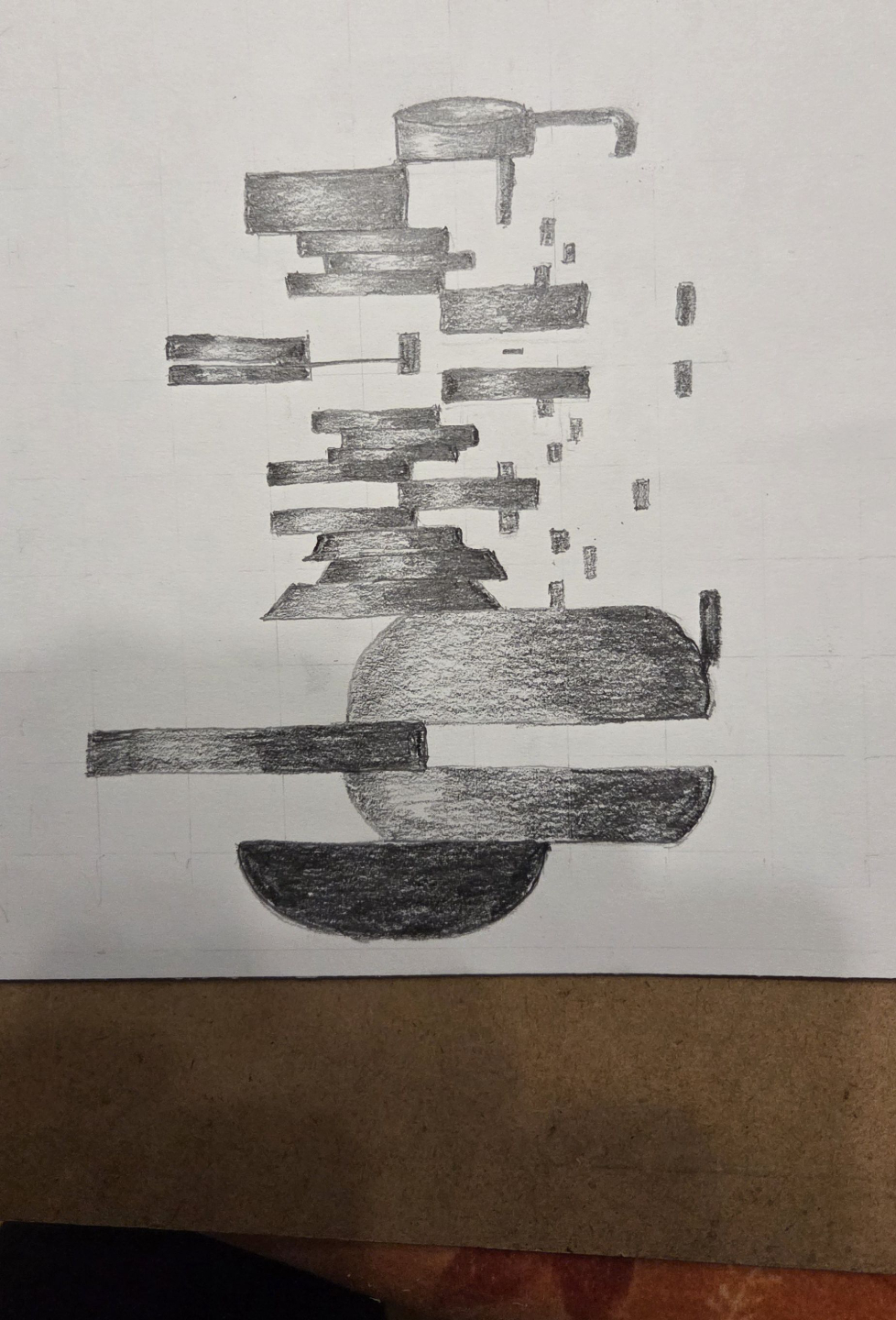 Student oil painting of a horse from the animal painting course