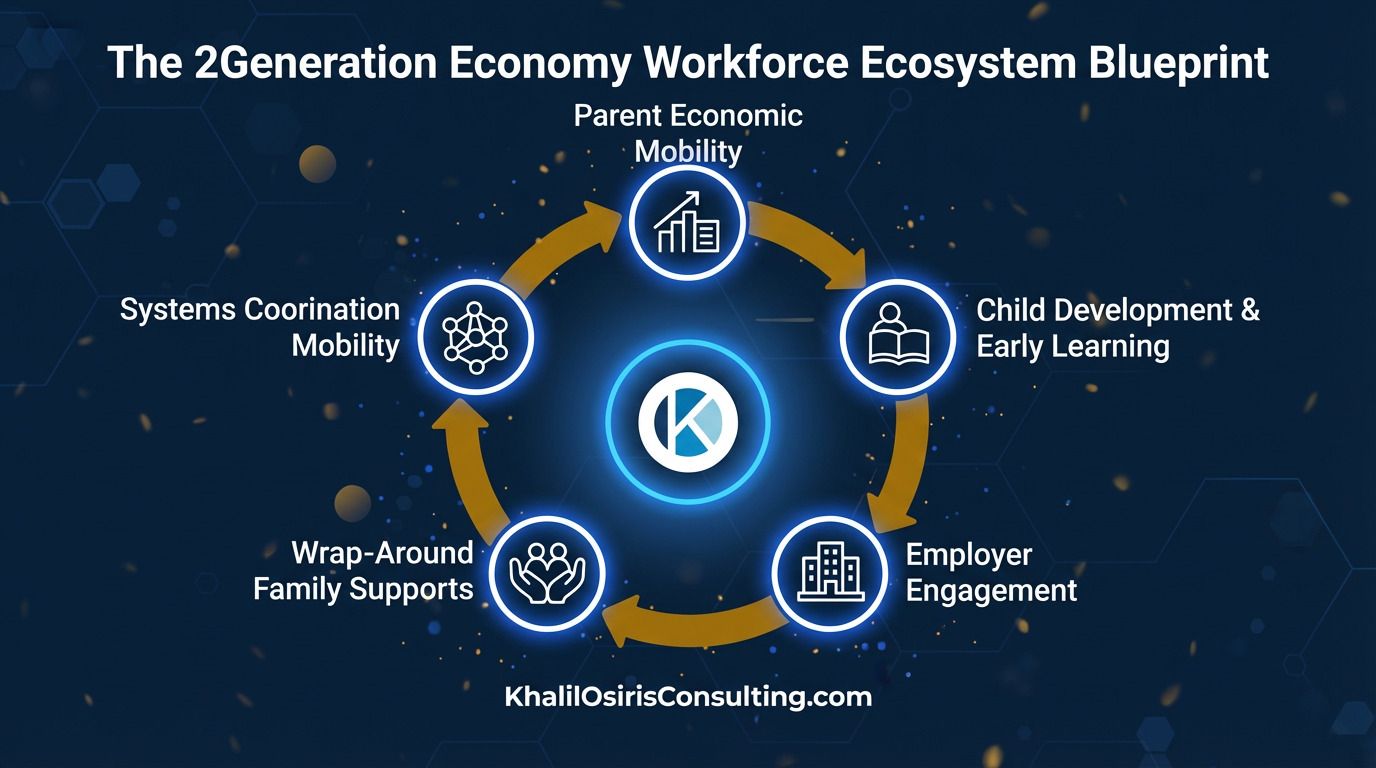 The 2Generation Economy Workforce Ecosystem Blueprint by Khalil Osiris Consulting