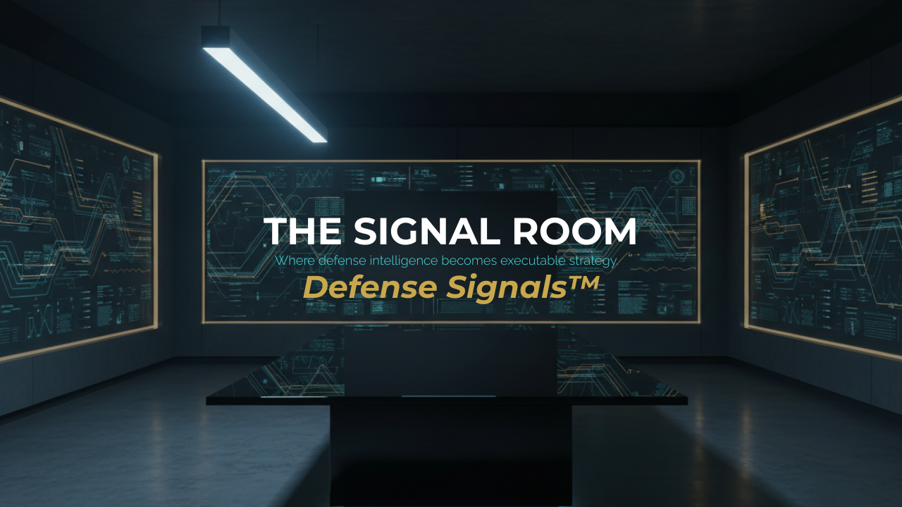 The Signal Room - Defense Signals