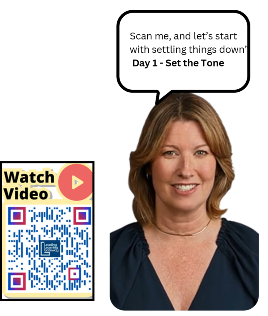 Watch Video - Day 1 Set the Tone