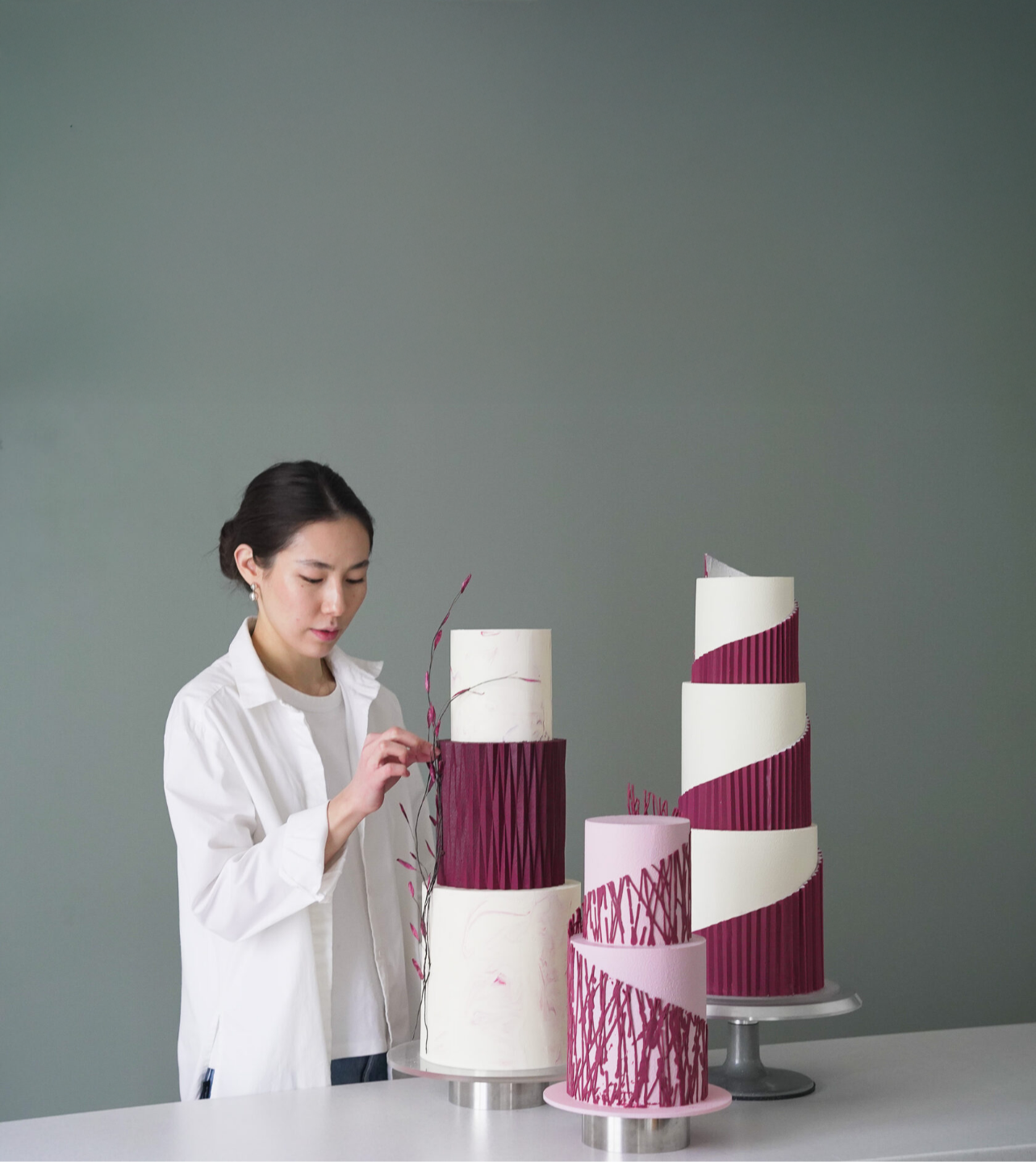 Origami cakes by Merul