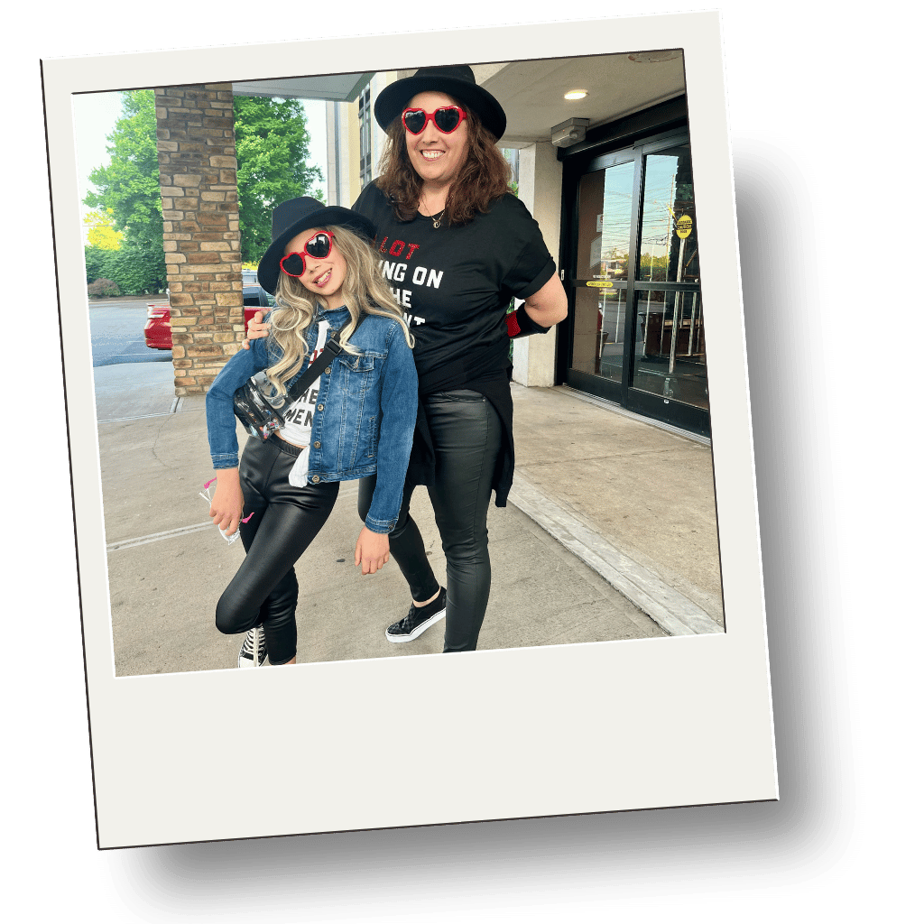 Polaroid, Danielle somewhere...Mediterranean?  