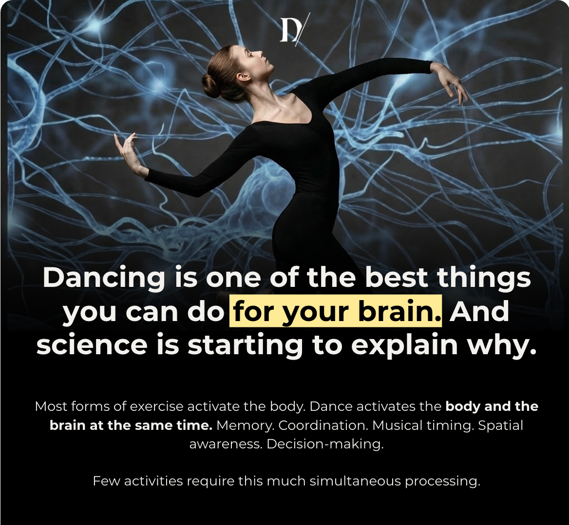 Dancing is one of the best things you can do for your brain