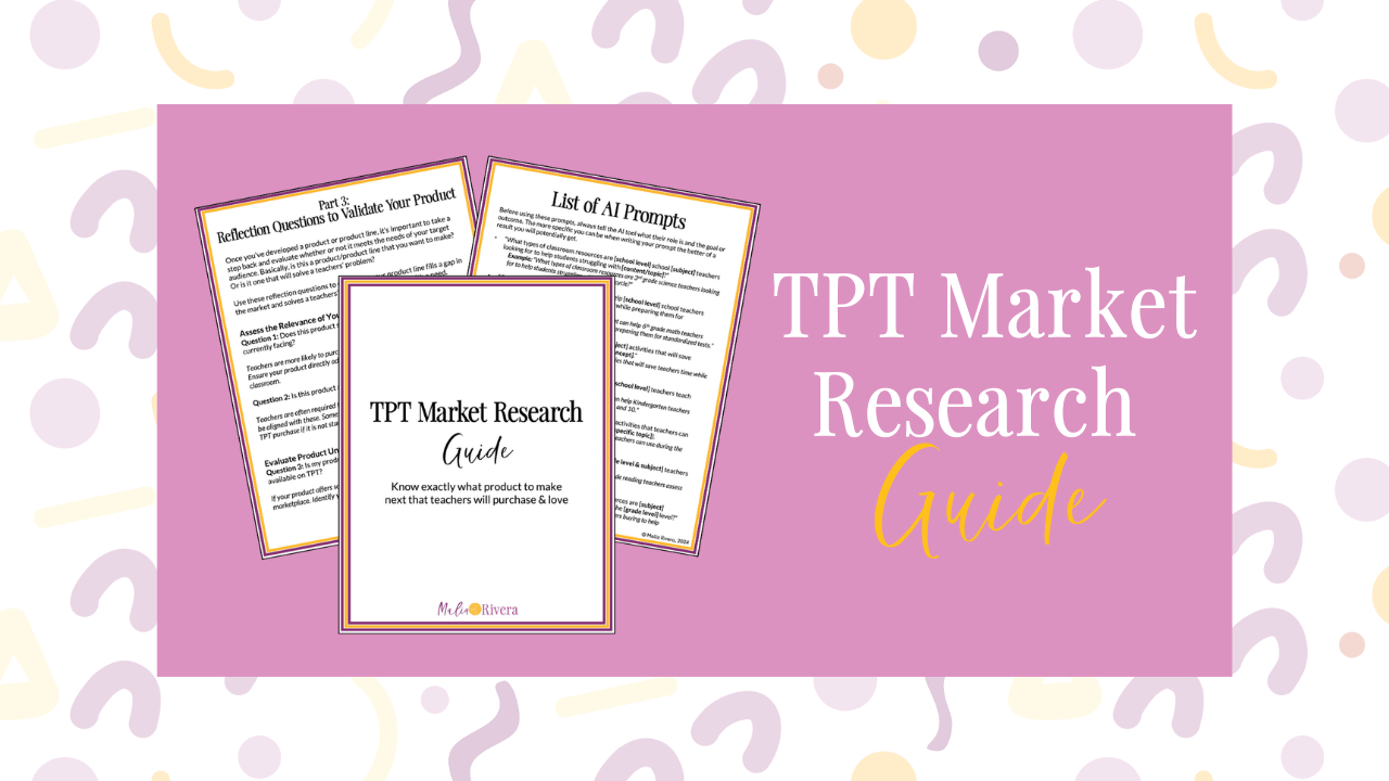 TPT Market Research Guide