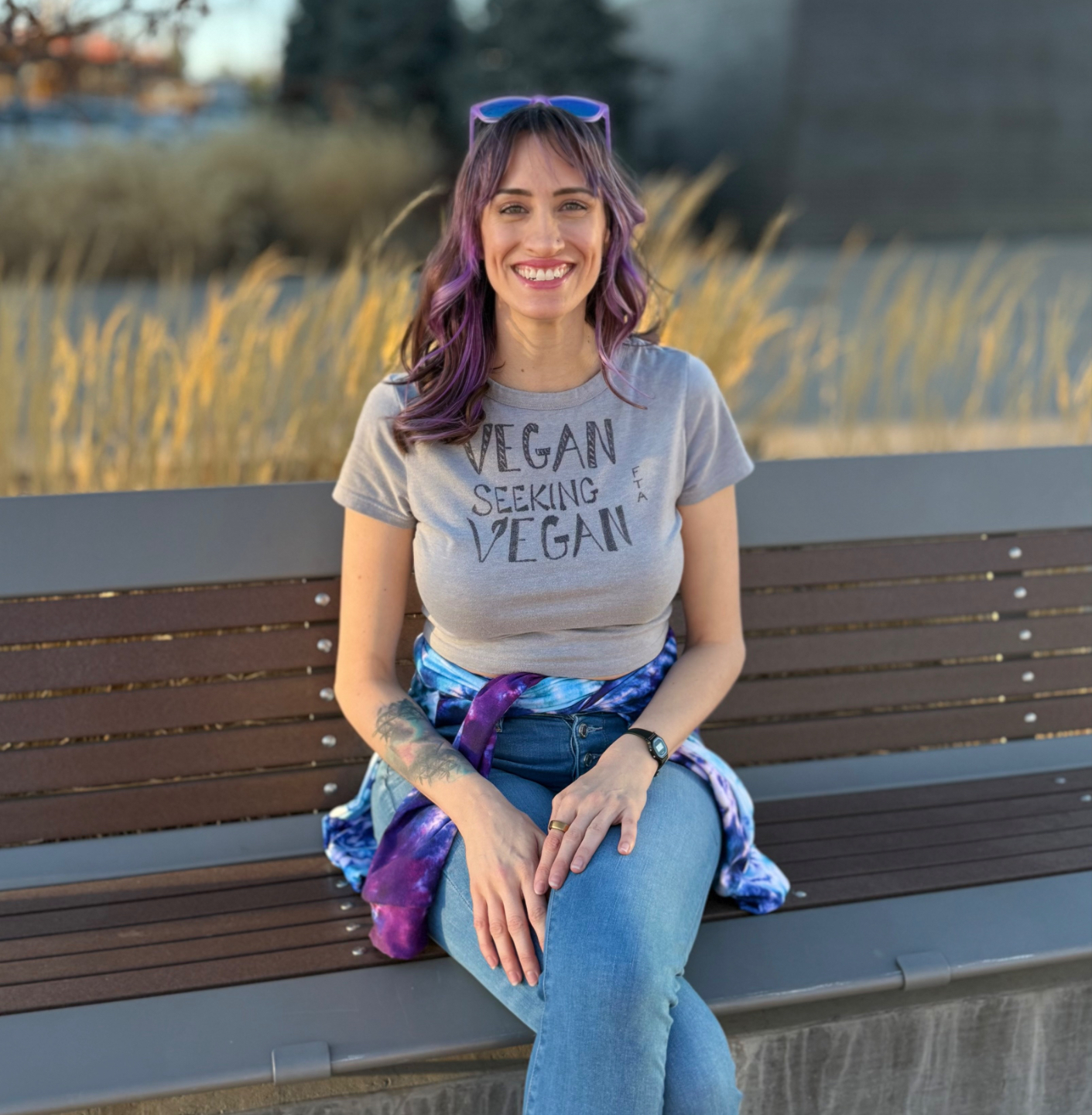 Blake Freedom on bench