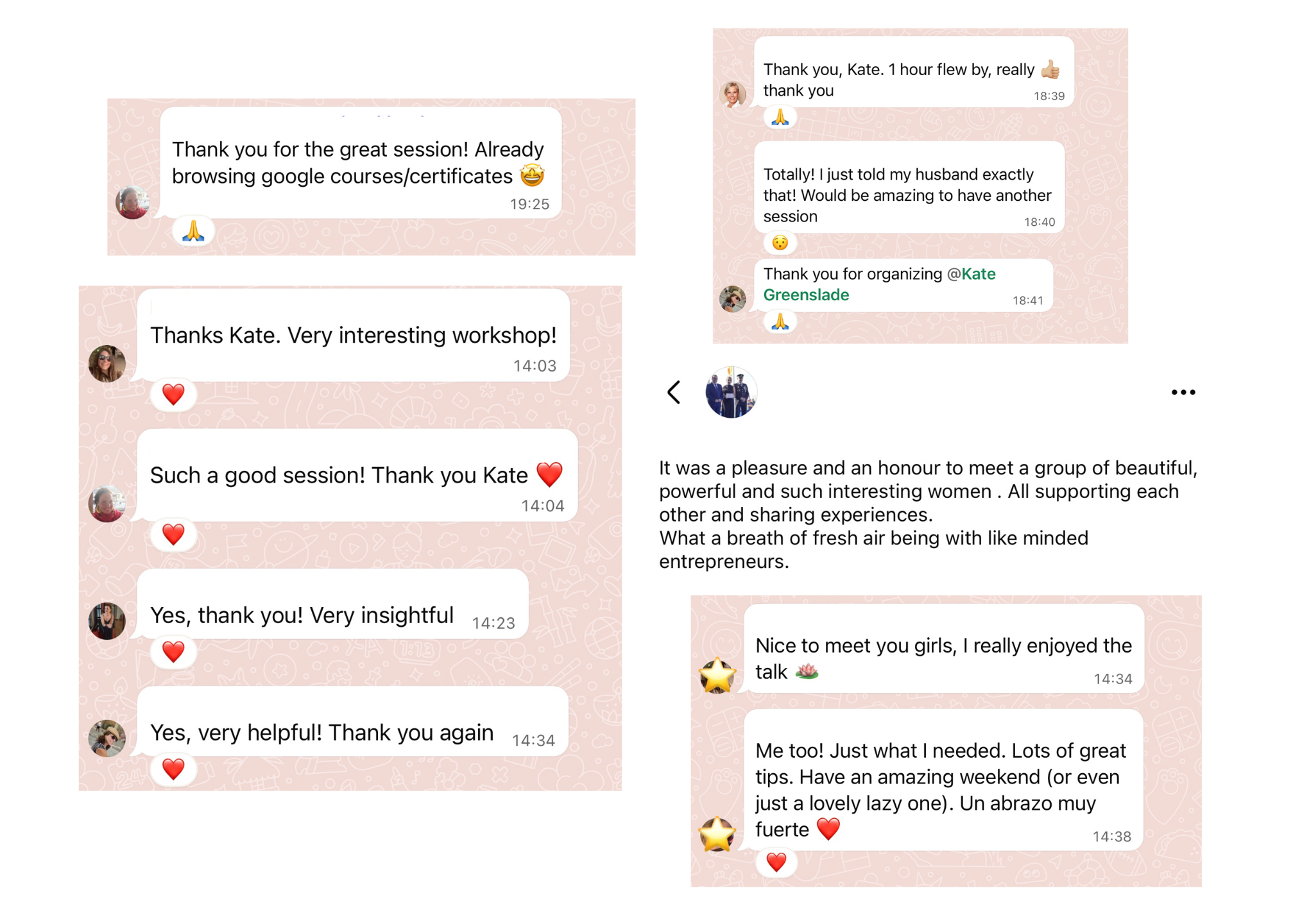 What the members say