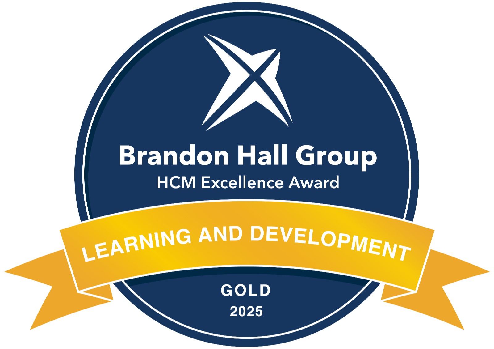 Brandon Hall Group HCM Excellence Award — Gold, Learning and Development 2025
