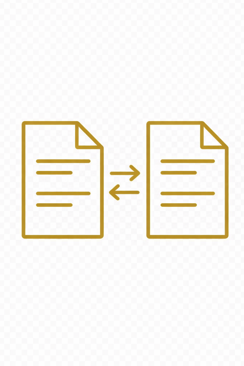 Debit vs Credit Dispute Logic Icon