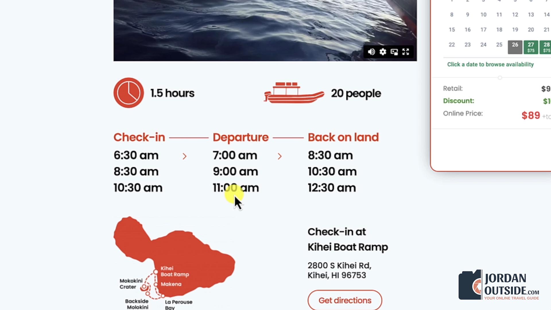 Whale Watching Excursion, Maui