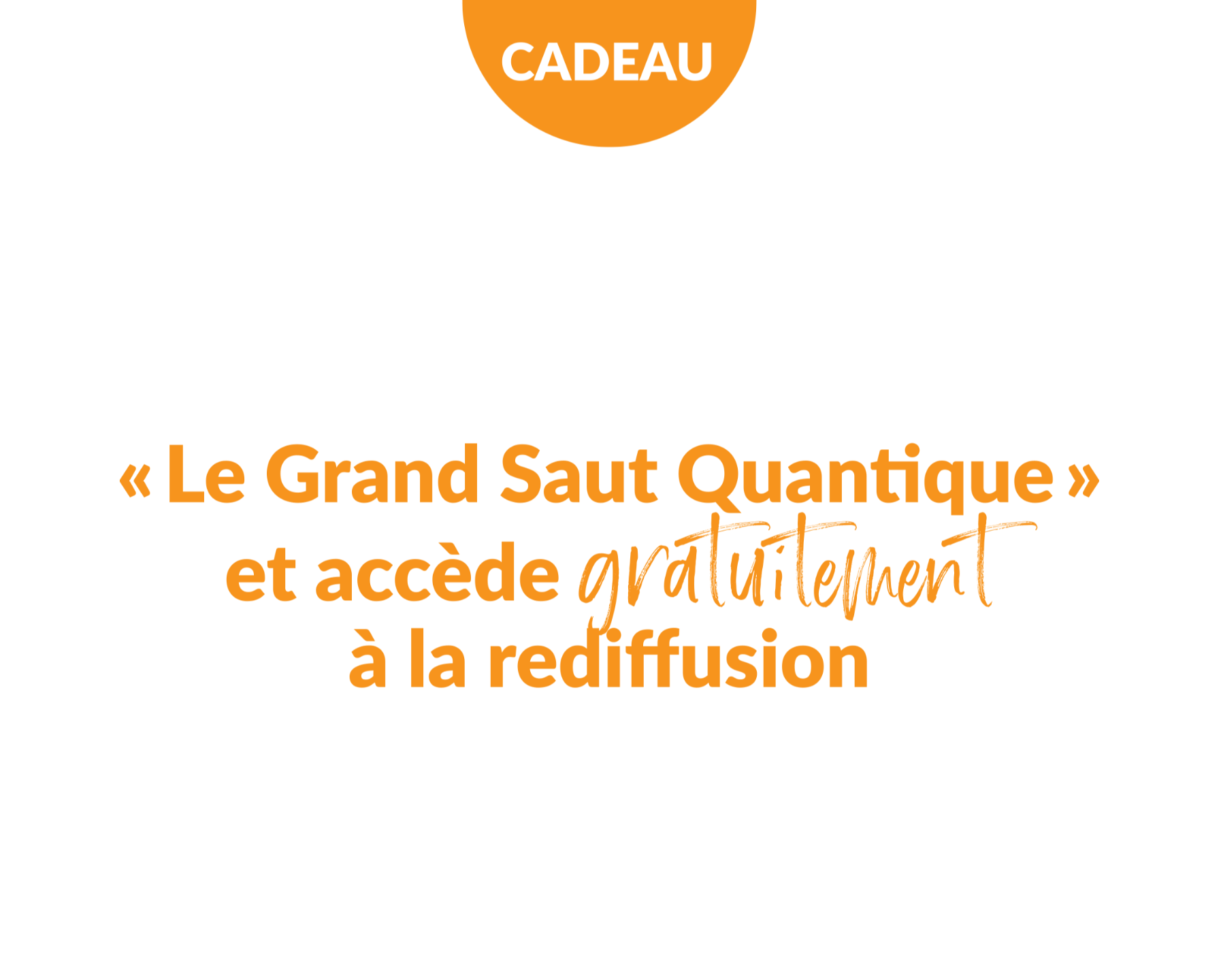 Nothing Cadeau Tirage Rediffusion
