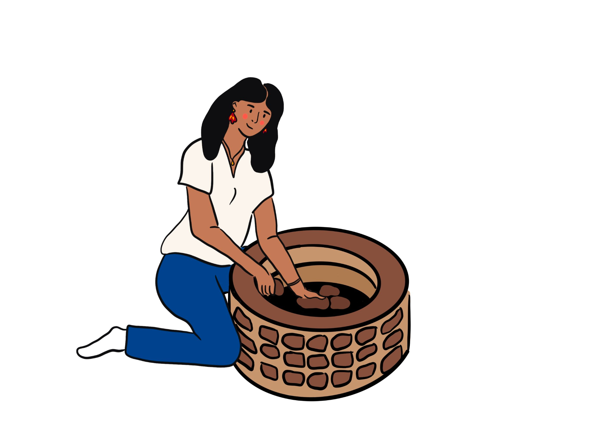 Mettre un fond à ton puits intérieur