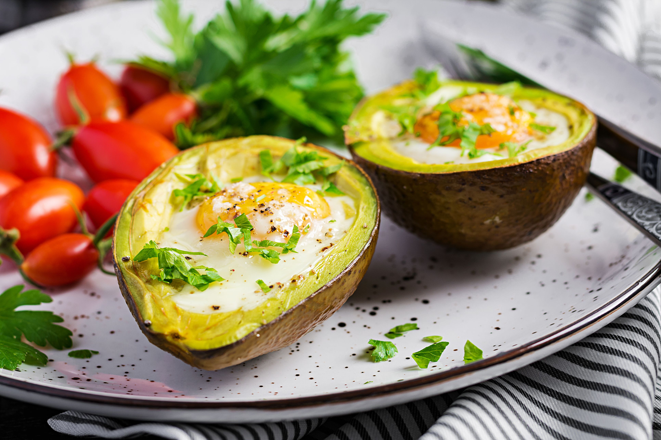 Baked Eggs Avocado