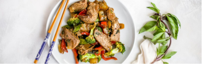 Thai Basil Beef Stir Fry