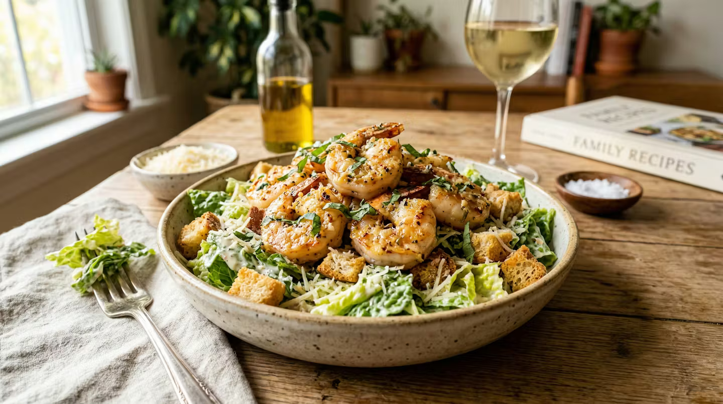 Parmesan Basil Shrimp