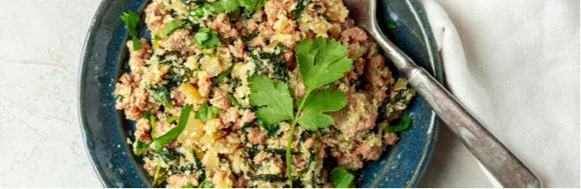 Pork Fried Cauliflower Rice