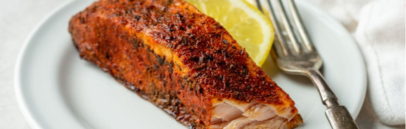 Baked Blackened Salmon