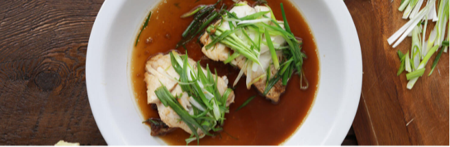 Steamed Cod