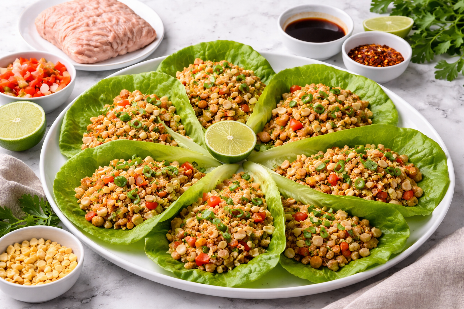 Thai Lettuce Wraps