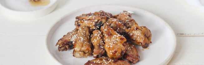 Honey Garlic Chicken Wings