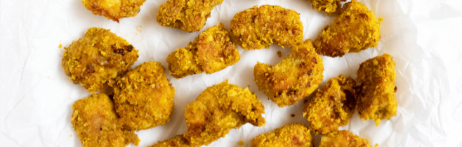 Turmeric Chicken Nuggets