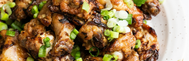 Maple Glazed Chicken Wings