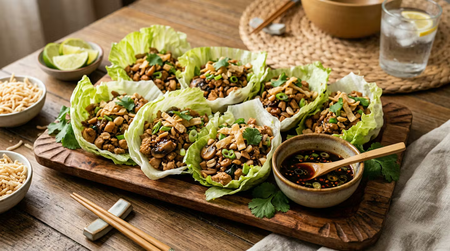 Chicken Lettuce Wraps