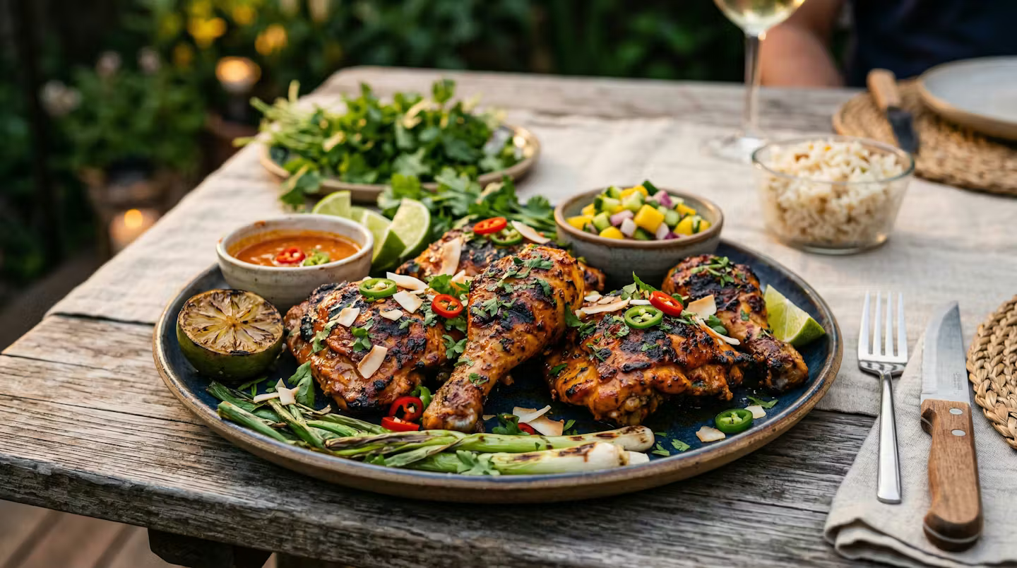 Coconut Grilled Chicken