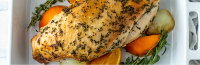 Citrus Herb Roasted Turkey Breast