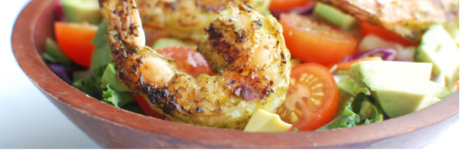 Grilled Shrimp Salad