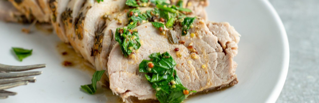 Slow Cooker Dijon Pork Tenderloin